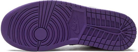 Jordan Air 1 Mid SE "Court Purple Suede" sneakers White