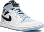 Jordan Air 1 Mid SE "White Ice Blue-Black" sneakers - Thumbnail 2