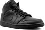 Jordan Air 1 Mid "Triple Black" sneakers - Thumbnail 2