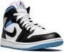 Jordan Air 1 Mid "Black White University Blue" sneakers - Thumbnail 2