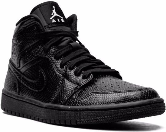 Jordan Air 1 Mid "Black Snakeskin" sneakers