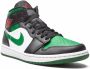 Jordan Air 1 Mid "Green Toe" sneakers Black - Thumbnail 2