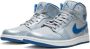 Jordan Air 1 Mid sneakers Silver - Thumbnail 2