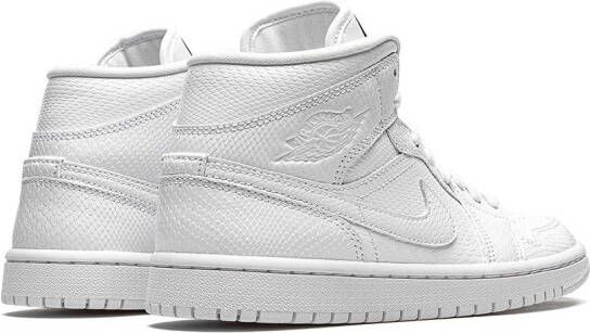 Jordan Air 1 Mid "White Snakeskin" sneakers