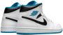 Jordan Air 1 Mid "White Laser Blue" sneakers - Thumbnail 3