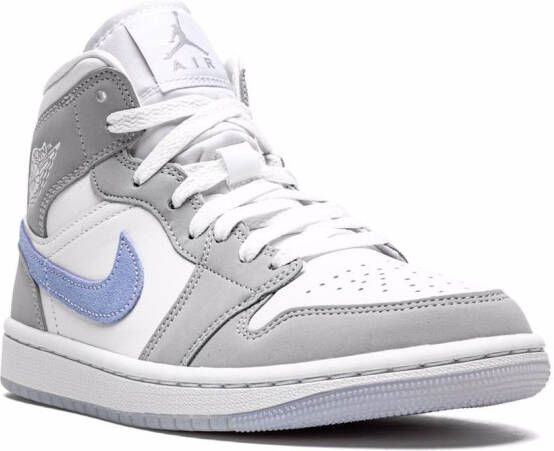 Jordan Air 1 Mid "Grey Blue" sneakers White