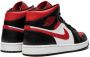 Jordan Air 1 Mid "Bred Toe" sneakers White - Thumbnail 3