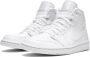Jordan Air 1 Mid "Triple White Patent Leather" sneakers - Thumbnail 2