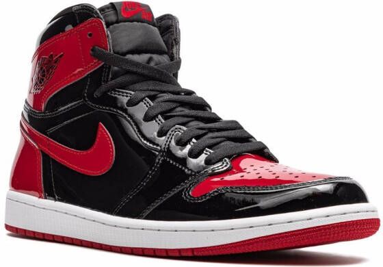 Jordan Air 1 Retro High OG "Bred Patent" sneakers Black