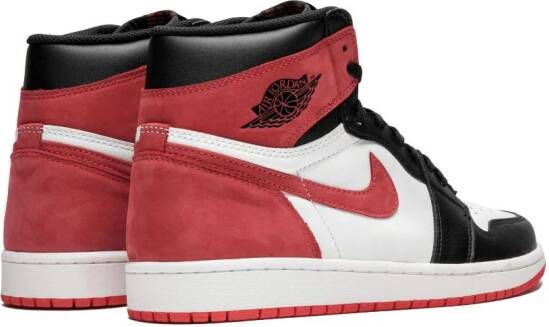 Jordan Air 1 Retro High OG "Track Red" sneakers Black