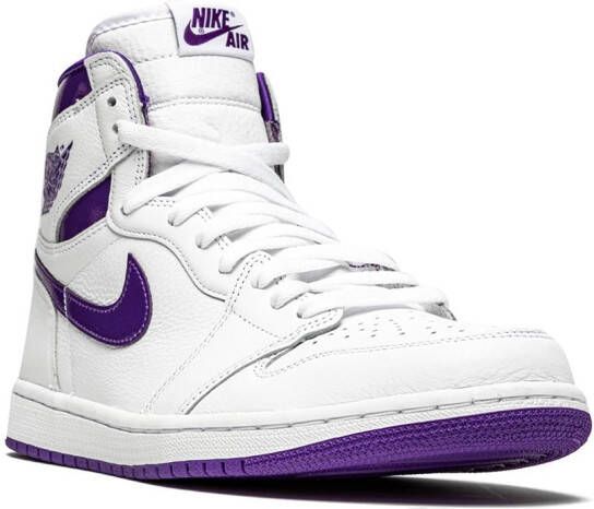 Jordan Air 1 Retro High "Court Purple" sneakers White