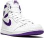 Jordan Air 1 Retro High "Court Purple" sneakers White - Thumbnail 2