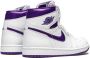 Jordan Air 1 Retro High "Court Purple" sneakers White - Thumbnail 3