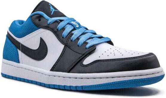 Jordan Air 1 Low "Laser Blue" sneakers Black