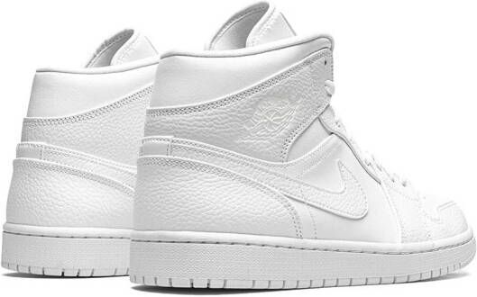 Nike Air Jordan 1 Mid "Triple White" sneakers