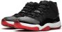 Jordan Air 11 Retro "Bred" sneakers Black - Thumbnail 2