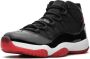 Jordan Air 11 Retro "Bred" sneakers Black - Thumbnail 4