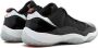 Jordan Air 11 Retro Low "Infrared" sneakers Black - Thumbnail 3