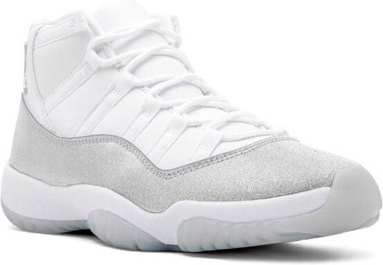 Jordan Air 11 Retro "Metallic Silver" sneakers White