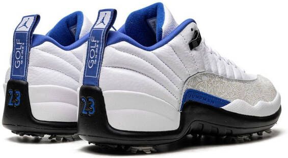 Jordan 12 Retro Low Golf NRG P22 "Laser Game Royal" sneakers White