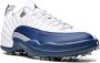 Jordan Air 12 Low Golf "French Blue" sneakers White - Thumbnail 2