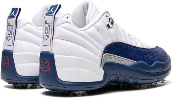 Jordan Air 12 Low Golf "French Blue" sneakers White