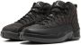 Jordan Air 12 Retro Wool "Dark Grey Metallic Silver" sneakers Black - Thumbnail 2