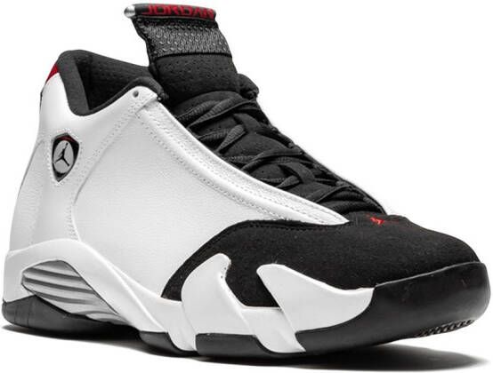 Jordan Air 14 Retro black toe White