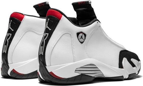 Jordan Air 14 Retro black toe White