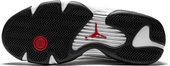 Jordan Air 14 Retro black toe White
