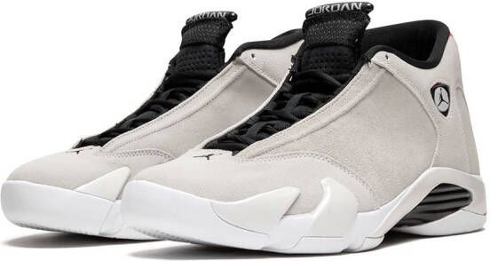 Jordan Air 14 Retro ''Desert Sand Black-White'' sneakers Grey