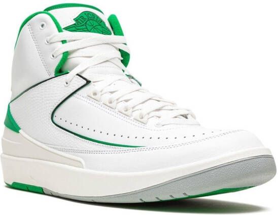 Jordan Air 2 "Lucky Green" sneakers White