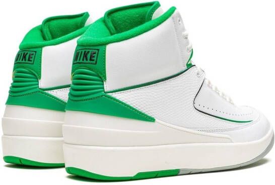 Jordan Air 2 "Lucky Green" sneakers White