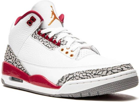 Jordan Air 3 "Cardinal" sneakers White