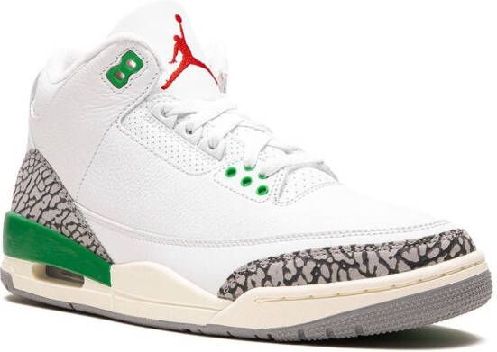 Jordan Air 3 "Lucky Green" sneakers White