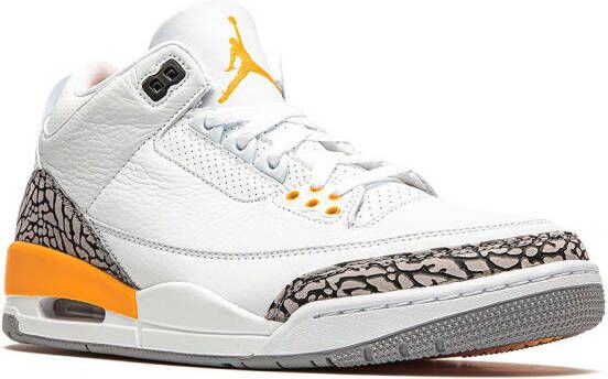 Jordan Air 3 Retro "Laser Orange" sneakers White