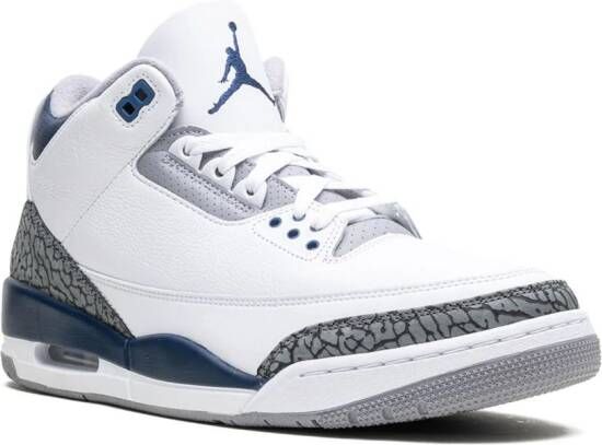 Jordan Air 3 "Midnight Navy" sneakers White