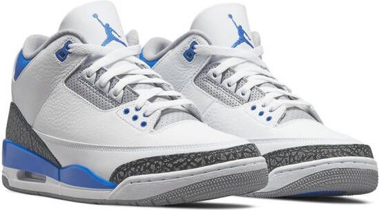 Jordan Air 3 Retro "Racer Blue" sneakers White