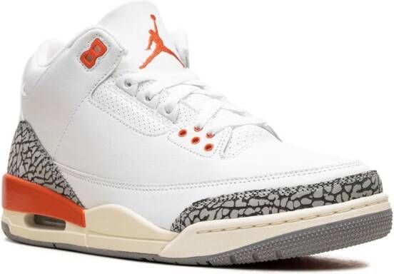 Jordan Air 3 Retro "Georgia Peach" sneakers White