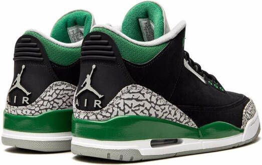 Jordan Air 3 Retro "Pine Green" sneakers Black