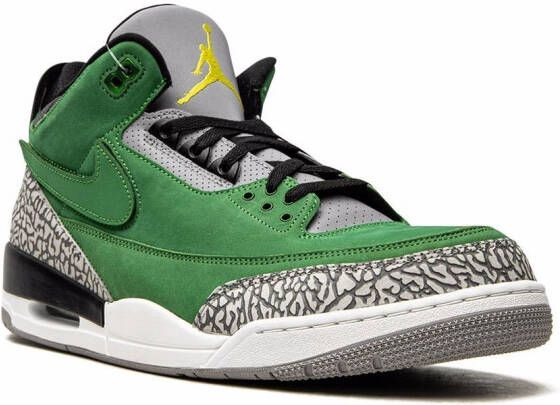Jordan Air 3 Retro "Oregon Sample" sneakers Green