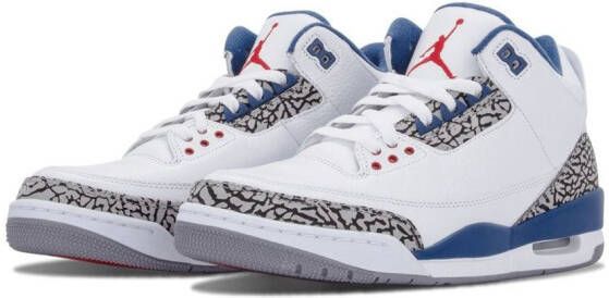 Jordan Air 3 Retro "True Blue" sneakers White