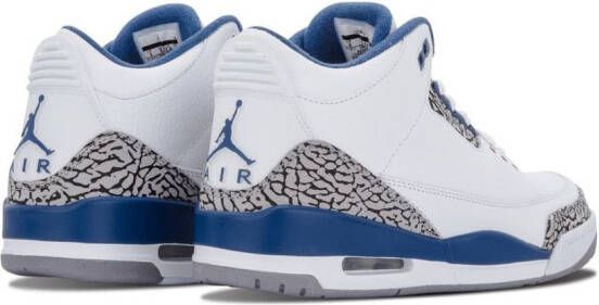 Jordan Air 3 Retro "True Blue" sneakers White