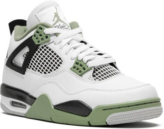 Jordan Air 4 "Oil Green" sneakers White