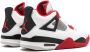 Jordan Air 4 Retro "Fire Red" sneakers White - Thumbnail 3