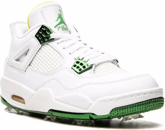 Jordan Air 4 Retro Golf "Metallic Green" sneakers White