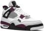 Jordan x PSG Air 4 Retro sneakers White - Thumbnail 2