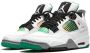 Jordan Air 4 Retro "Rasta Lucid Green" sneakers White - Thumbnail 3