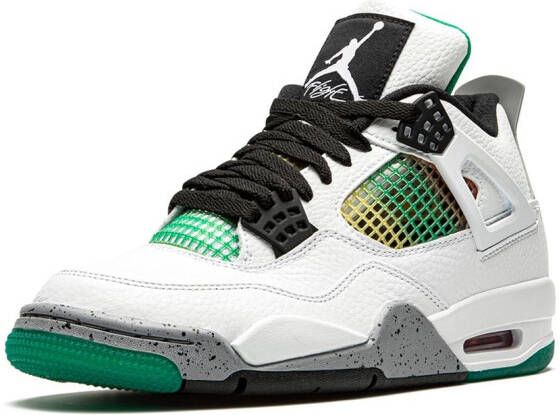 Jordan Air 4 Retro "Rasta Lucid Green" sneakers White