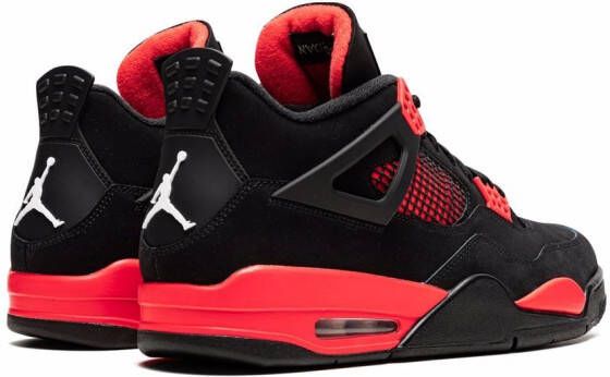 Jordan Air 4 Retro "Red Thunder" sneakers Black